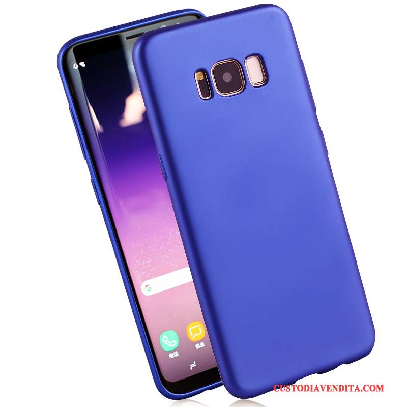 Custodia Samsung Galaxy S8+ Silicone Morbidotelefono, Cover Samsung Galaxy S8+ Protezione Macchiati Oro