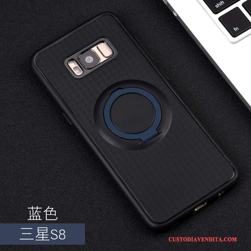 Custodia Samsung Galaxy S8 Silicone Ring Tendenza, Cover Samsung Galaxy S8 Protezione Supporto Anti-caduta