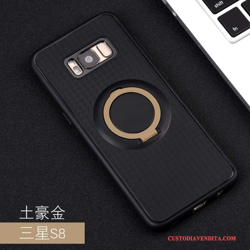 Custodia Samsung Galaxy S8 Silicone Ring Tendenza, Cover Samsung Galaxy S8 Protezione Supporto Anti-caduta