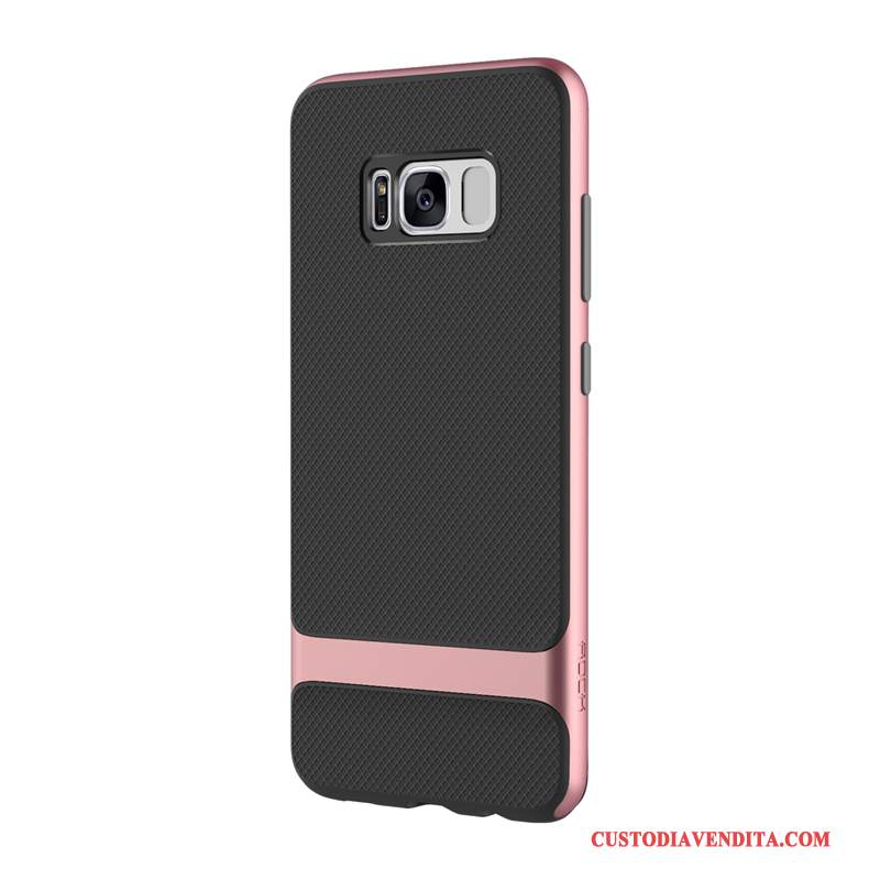 Custodia Samsung Galaxy S8+ Silicone Tendenza Argento, Cover Samsung Galaxy S8+ Telefono Leggere