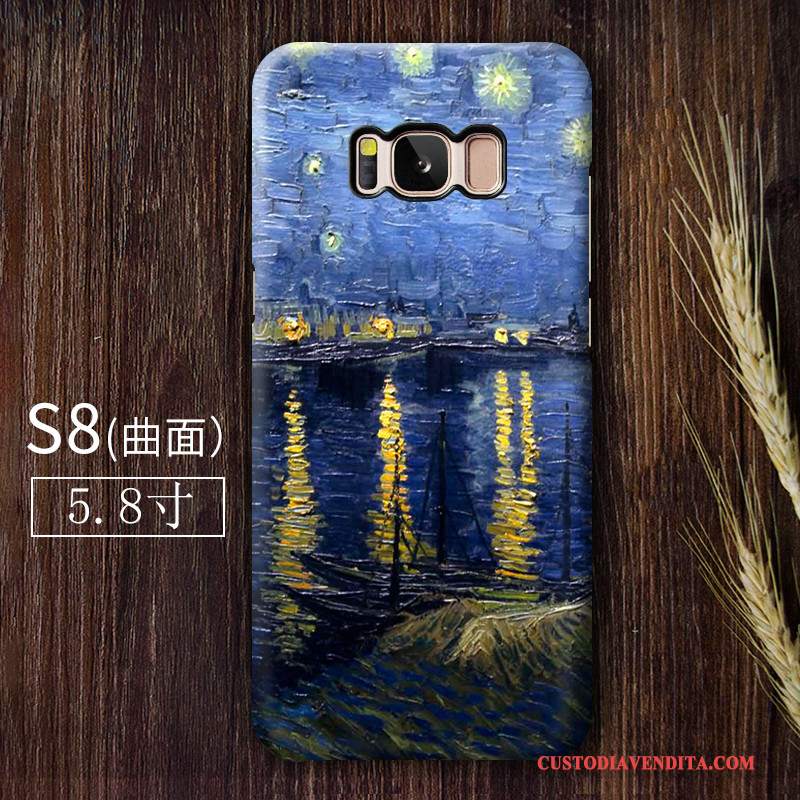 Custodia Samsung Galaxy S8+ Vintage Arte Anti-caduta, Cover Samsung Galaxy S8+ Telefono Tendenza