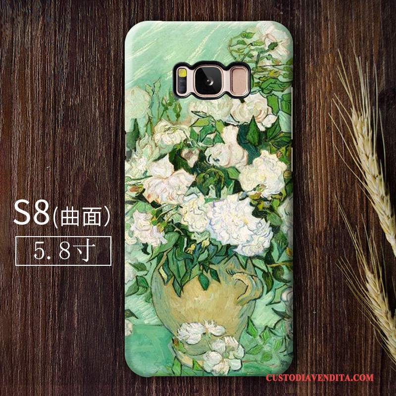 Custodia Samsung Galaxy S8+ Vintage Arte Anti-caduta, Cover Samsung Galaxy S8+ Telefono Tendenza