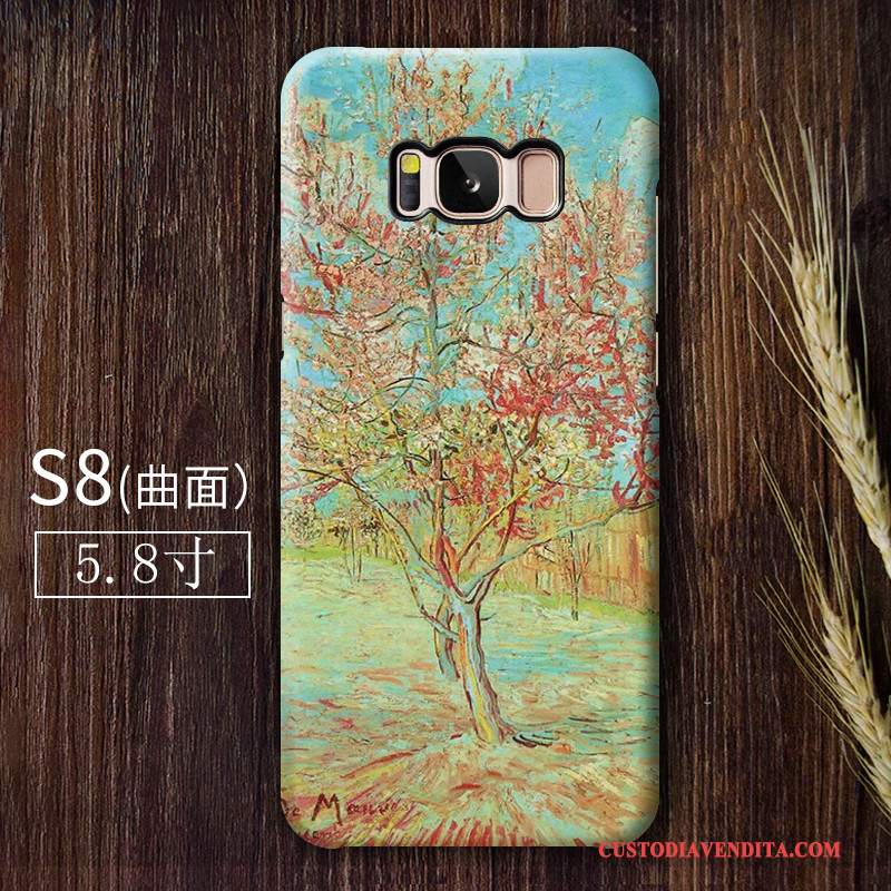 Custodia Samsung Galaxy S8+ Vintage Arte Anti-caduta, Cover Samsung Galaxy S8+ Telefono Tendenza