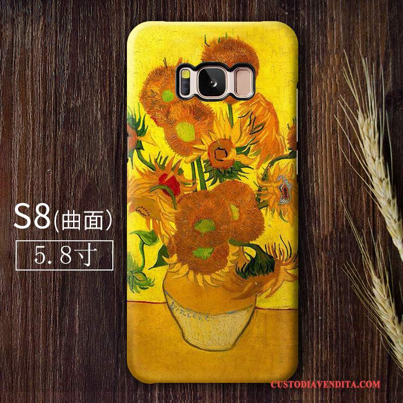 Custodia Samsung Galaxy S8+ Vintage Arte Anti-caduta, Cover Samsung Galaxy S8+ Telefono Tendenza