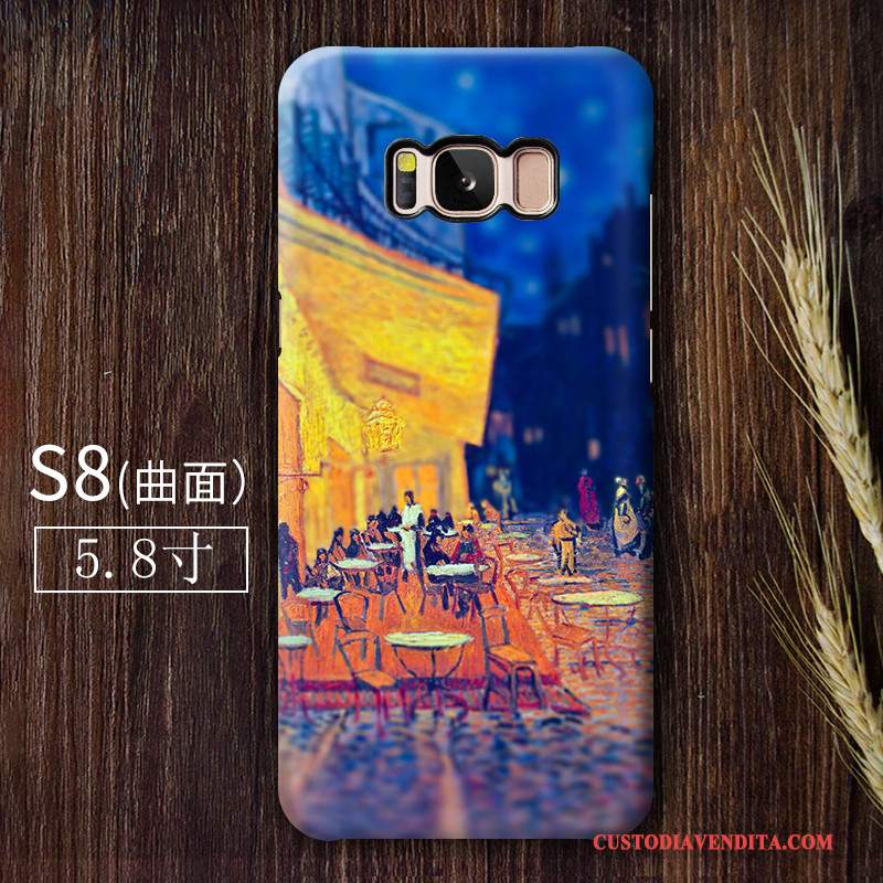 Custodia Samsung Galaxy S8+ Vintage Arte Anti-caduta, Cover Samsung Galaxy S8+ Telefono Tendenza