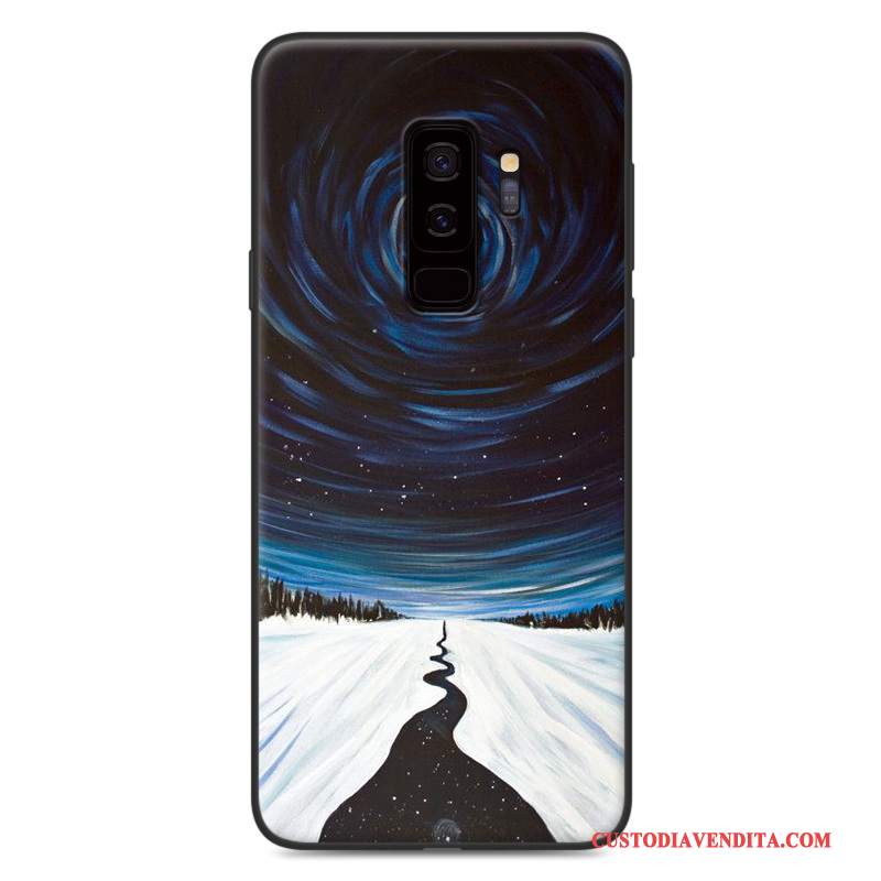 Custodia Samsung Galaxy S9 Cartone Animato Morbido Rosa, Cover Samsung Galaxy S9 Protezione Macchiatitelefono