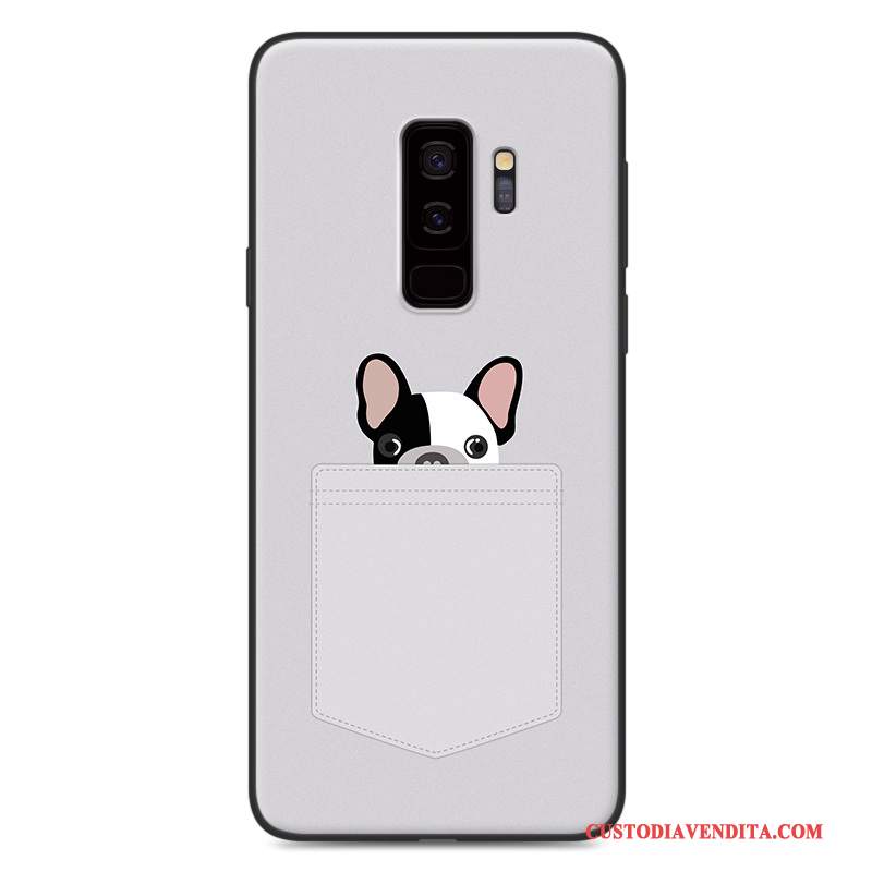 Custodia Samsung Galaxy S9 Cartone Animato Morbido Rosa, Cover Samsung Galaxy S9 Protezione Macchiatitelefono