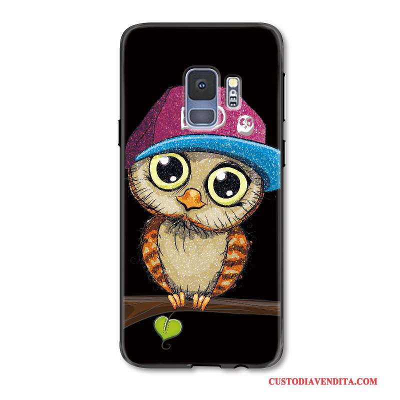 Custodia Samsung Galaxy S9+ Cartone Animato Tendenza Gattino, Cover Samsung Galaxy S9+ Protezione Telefono Amanti