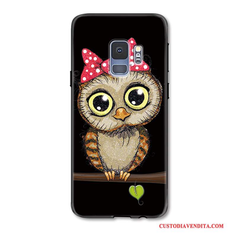 Custodia Samsung Galaxy S9+ Cartone Animato Tendenza Gattino, Cover Samsung Galaxy S9+ Protezione Telefono Amanti