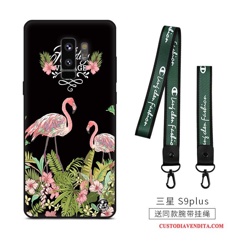 Custodia Samsung Galaxy S9+ Colore Di Personalità Morbido, Cover Samsung Galaxy S9+ Silicone Tendenza Anti-caduta