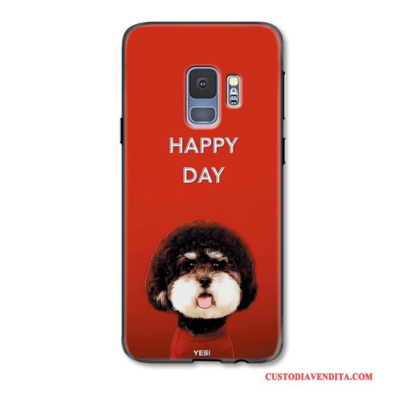 Custodia Samsung Galaxy S9+ Colore Telefono Cachi, Cover Samsung Galaxy S9+ Cartone Animato Bello