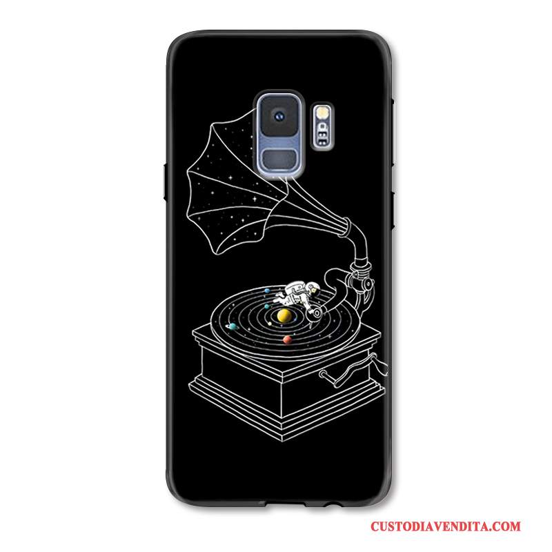 Custodia Samsung Galaxy S9+ Creativo Di Personalità Nero, Cover Samsung Galaxy S9+ Protezione Telefono Nuovo