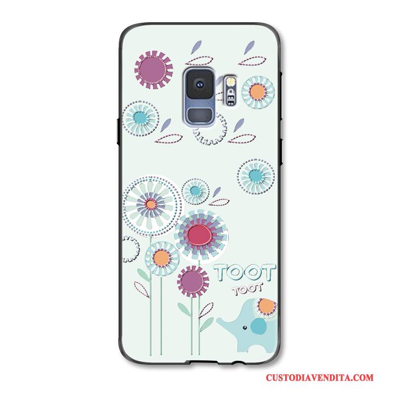 Custodia Samsung Galaxy S9 Creativo Grande Bello, Cover Samsung Galaxy S9 Moda Nuovo Ornamenti Appesi