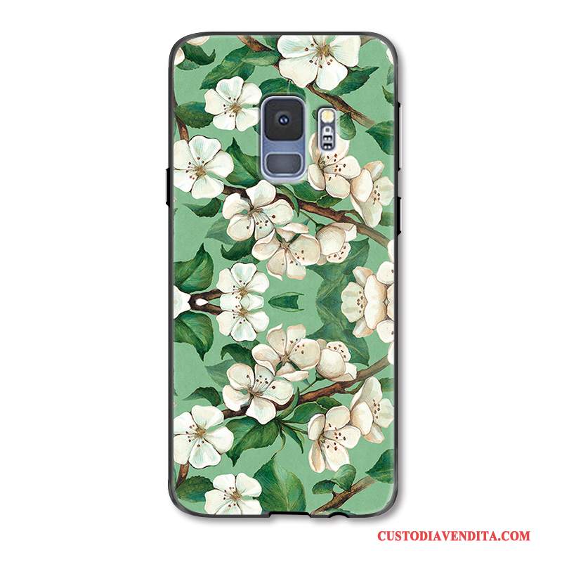 Custodia Samsung Galaxy S9+ Creativo Piccola Anti-caduta, Cover Samsung Galaxy S9+ Goffratura Telefono Ornamenti Appesi