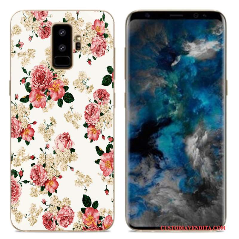 Custodia Samsung Galaxy S9 Creativo Semplici Morbido, Cover Samsung Galaxy S9 Cartone Animato Telefono