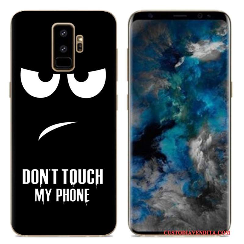 Custodia Samsung Galaxy S9 Creativo Semplici Morbido, Cover Samsung Galaxy S9 Cartone Animato Telefono