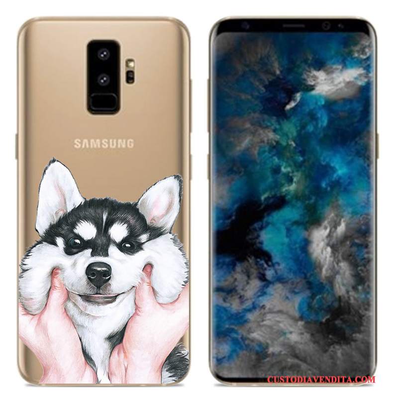 Custodia Samsung Galaxy S9 Creativo Semplici Morbido, Cover Samsung Galaxy S9 Cartone Animato Telefono