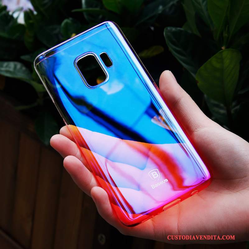 Custodia Samsung Galaxy S9 Creativo Telefono Blu, Cover Samsung Galaxy S9 Protezione Sottile Difficile