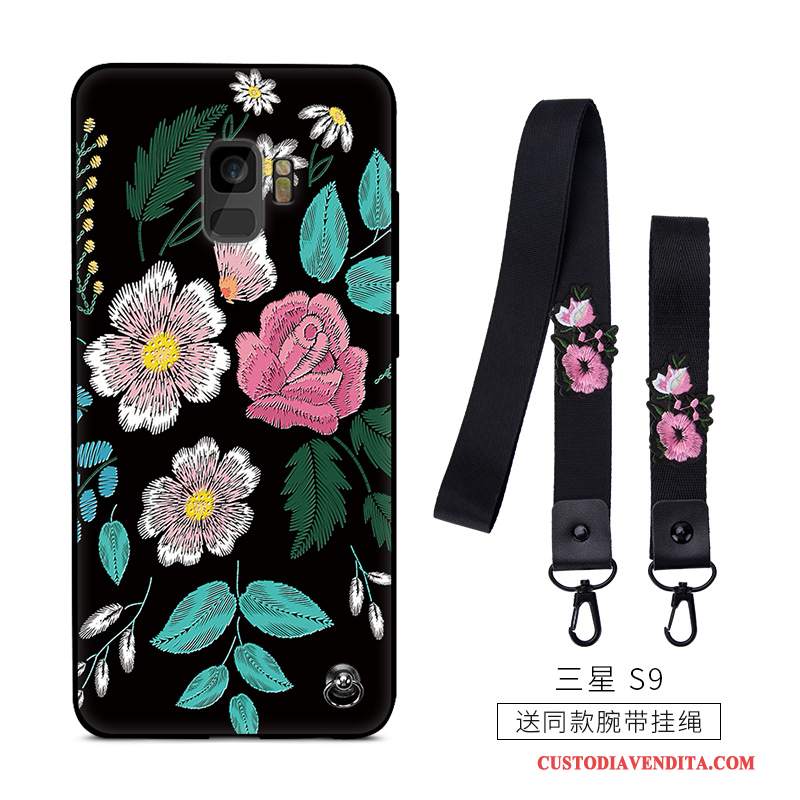 Custodia Samsung Galaxy S9 Creativo Telefono Macchiati, Cover Samsung Galaxy S9 Silicone Sottile Tutto Incluso