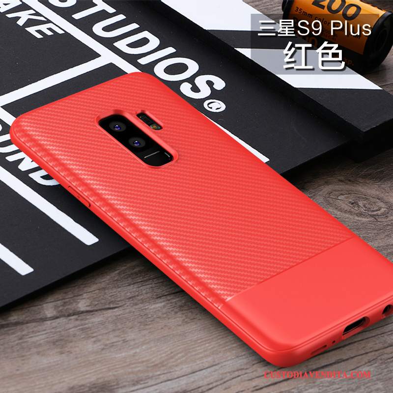 Custodia Samsung Galaxy S9+ Creativo Tutto Inclusotelefono, Cover Samsung Galaxy S9+ Silicone Morbido Verde