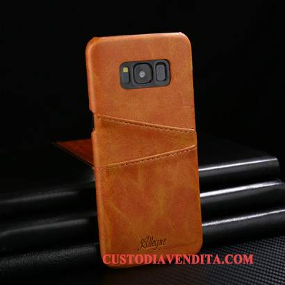 Custodia Samsung Galaxy S9 Moda Anti-caduta Rosso, Cover Samsung Galaxy S9 Pelle Coperchio Posteriore