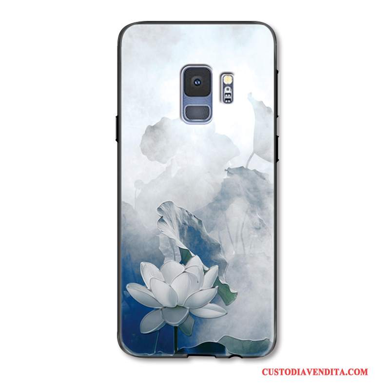 Custodia Samsung Galaxy S9+ Moda Semplici Fresco, Cover Samsung Galaxy S9+ Protezione Anti-cadutatelefono