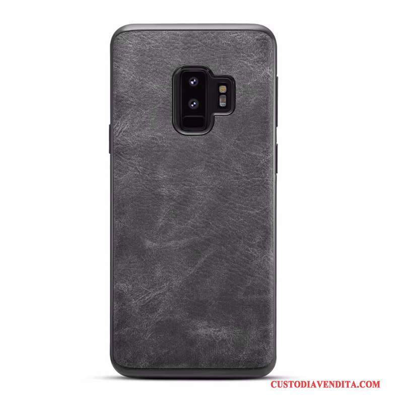 Custodia Samsung Galaxy S9 Pelle Morbido Modello, Cover Samsung Galaxy S9 Protezione Telefono Difficile