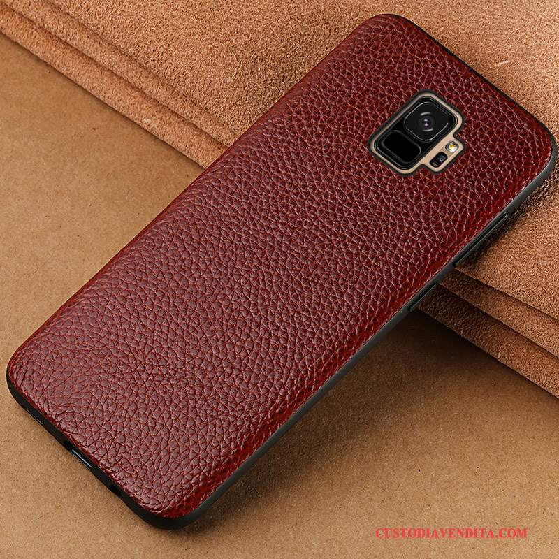 Custodia Samsung Galaxy S9+ Pelle Telefono Lusso, Cover Samsung Galaxy S9+ Creativo Tutto Incluso Anti-caduta