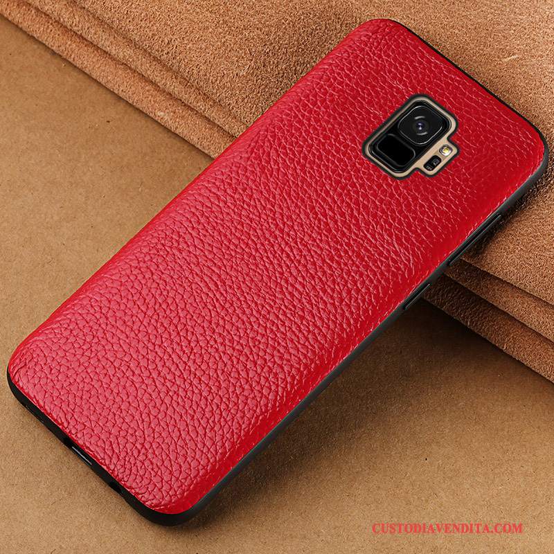 Custodia Samsung Galaxy S9+ Pelle Telefono Lusso, Cover Samsung Galaxy S9+ Creativo Tutto Incluso Anti-caduta