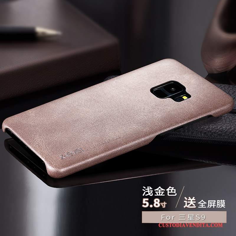 Custodia Samsung Galaxy S9 Pelle Telefono Sottile, Cover Samsung Galaxy S9 Creativo Anti-caduta Tendenza