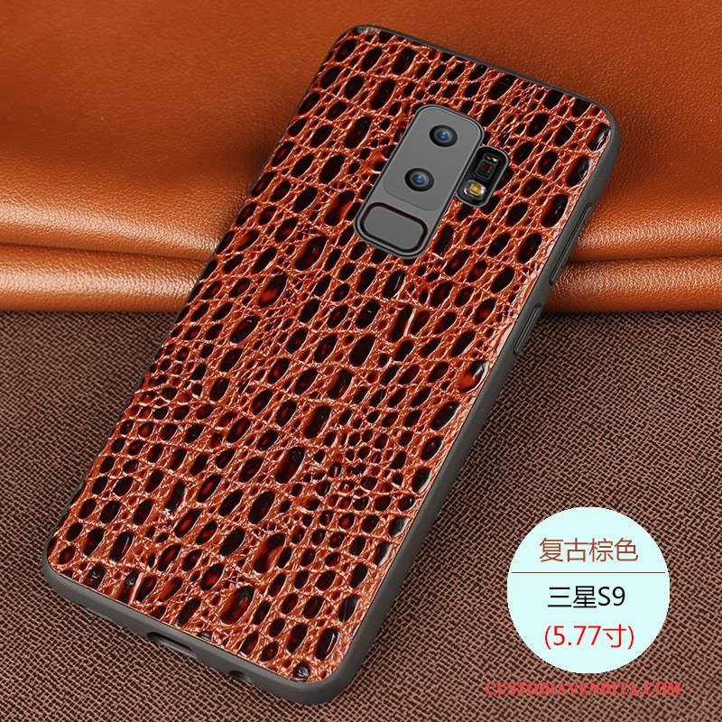 Custodia Samsung Galaxy S9 Pelle Tutto Inclusotelefono, Cover Samsung Galaxy S9 Colore Morbido Stampa