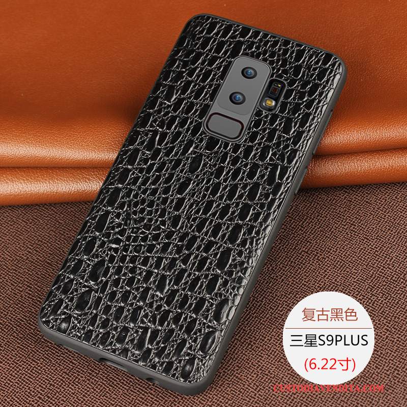 Custodia Samsung Galaxy S9+ Pelle Tutto Inclusotelefono, Cover Samsung Galaxy S9+ Protezione Morbido Stampa