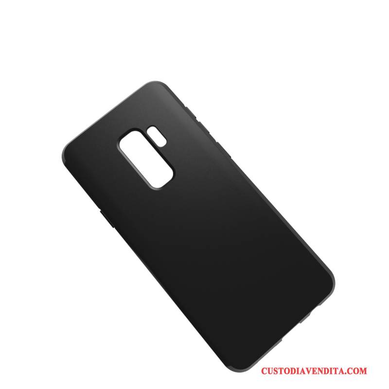 Custodia Samsung Galaxy S9+ Protezione Anti-caduta Nero, Cover Samsung Galaxy S9+ Morbido Semplici