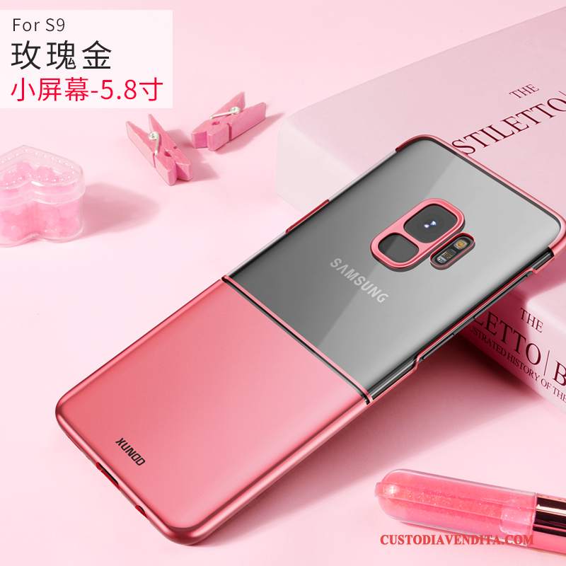 Custodia Samsung Galaxy S9 Protezione Difficile Rosa, Cover Samsung Galaxy S9 Telefono Tutto Incluso