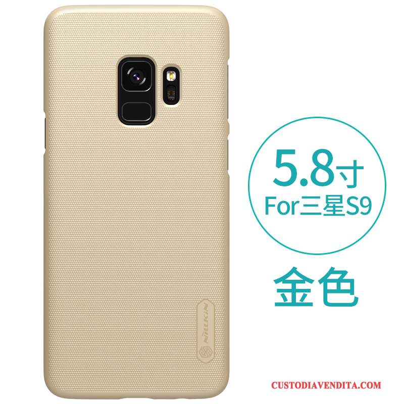 Custodia Samsung Galaxy S9 Protezione Oro Macchiati, Cover Samsung Galaxy S9 Anti-caduta Difficile