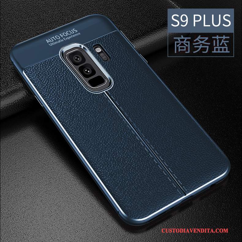 Custodia Samsung Galaxy S9+ Protezione Telefono Morbido, Cover Samsung Galaxy S9+ Pelle Modello Tendenza