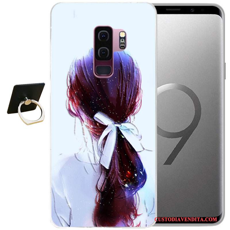 Custodia Samsung Galaxy S9 Protezione Telefono Tutto Incluso, Cover Samsung Galaxy S9 Cartone Animato Morbido Vento