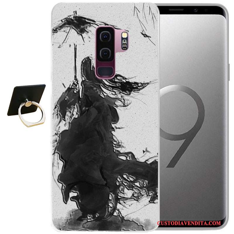 Custodia Samsung Galaxy S9 Protezione Telefono Tutto Incluso, Cover Samsung Galaxy S9 Cartone Animato Morbido Vento