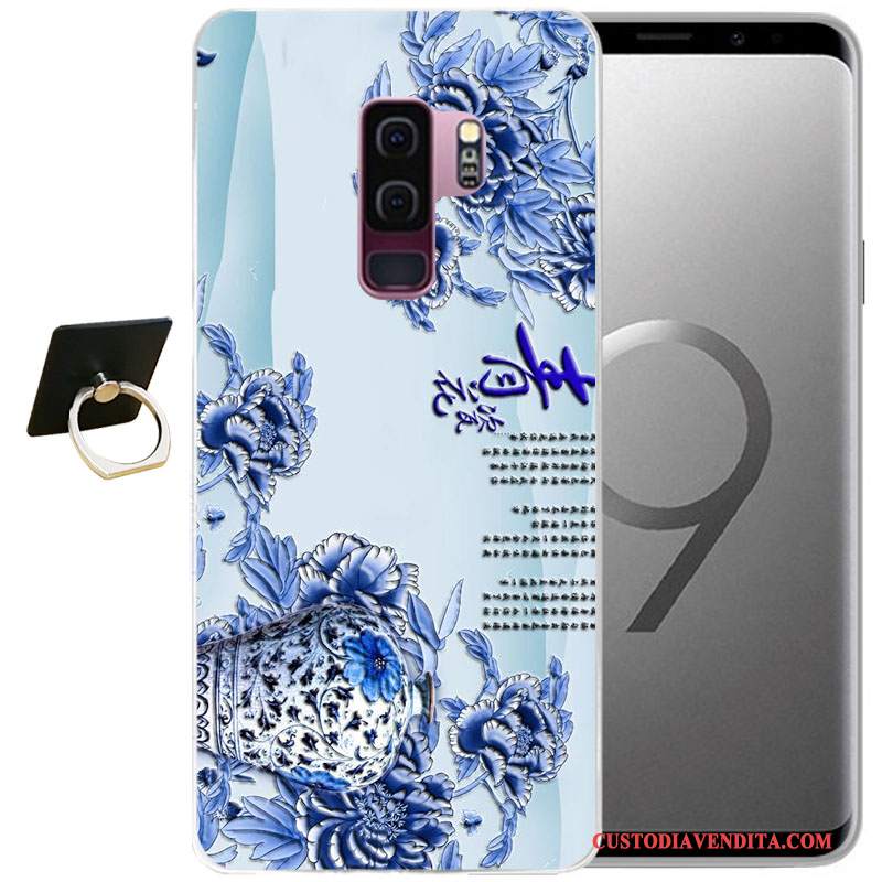 Custodia Samsung Galaxy S9 Protezione Telefono Tutto Incluso, Cover Samsung Galaxy S9 Cartone Animato Morbido Vento