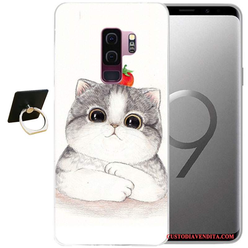 Custodia Samsung Galaxy S9 Protezione Telefono Tutto Incluso, Cover Samsung Galaxy S9 Cartone Animato Morbido Vento