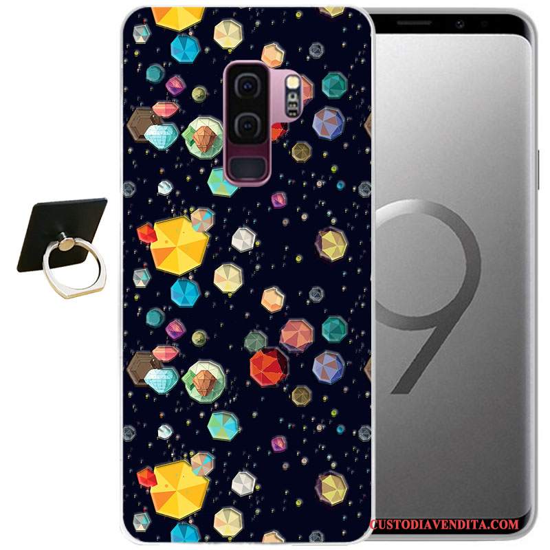 Custodia Samsung Galaxy S9 Protezione Telefono Tutto Incluso, Cover Samsung Galaxy S9 Cartone Animato Morbido Vento