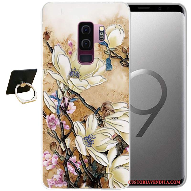 Custodia Samsung Galaxy S9 Protezione Telefono Tutto Incluso, Cover Samsung Galaxy S9 Cartone Animato Morbido Vento