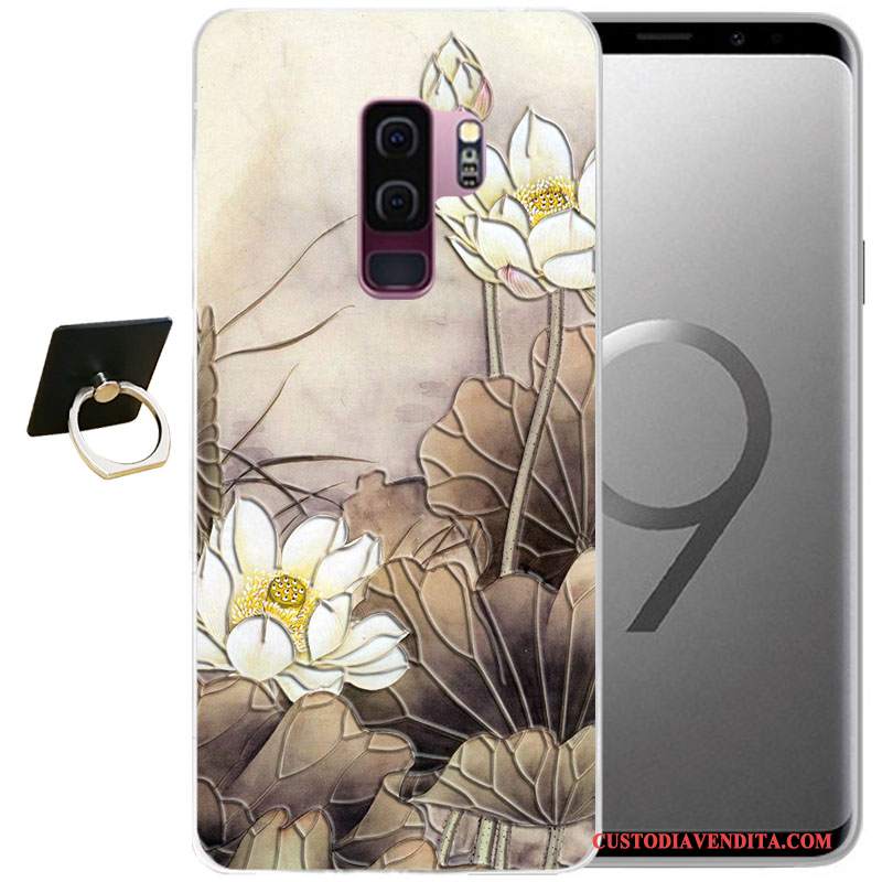 Custodia Samsung Galaxy S9 Protezione Telefono Tutto Incluso, Cover Samsung Galaxy S9 Cartone Animato Morbido Vento