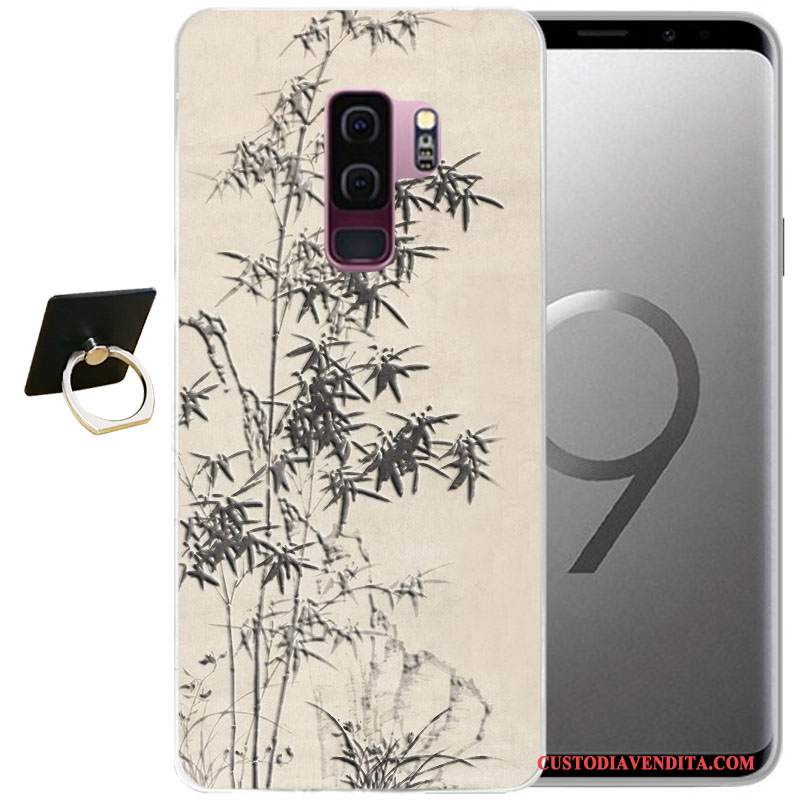 Custodia Samsung Galaxy S9 Protezione Telefono Tutto Incluso, Cover Samsung Galaxy S9 Cartone Animato Morbido Vento