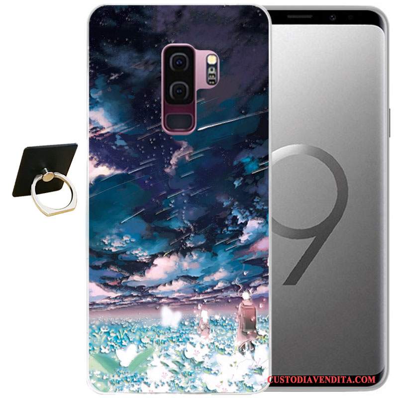 Custodia Samsung Galaxy S9 Protezione Telefono Tutto Incluso, Cover Samsung Galaxy S9 Cartone Animato Morbido Vento