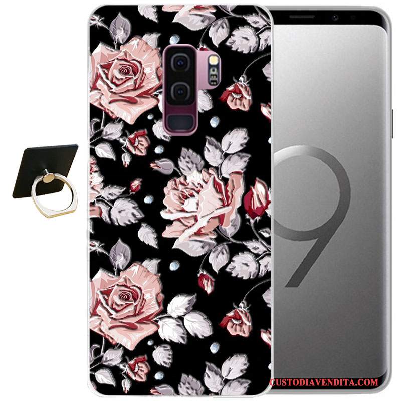 Custodia Samsung Galaxy S9 Protezione Telefono Tutto Incluso, Cover Samsung Galaxy S9 Cartone Animato Morbido Vento