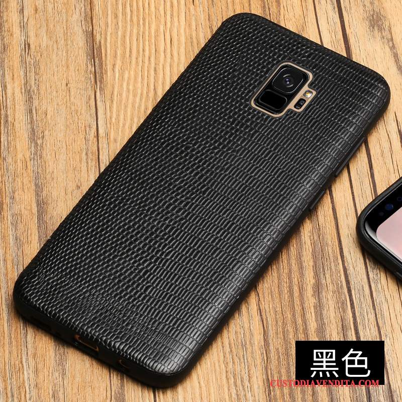 Custodia Samsung Galaxy S9 Protezione Telefono Tutto Incluso, Cover Samsung Galaxy S9 Pelle Marchio Di Tendenza Lusso