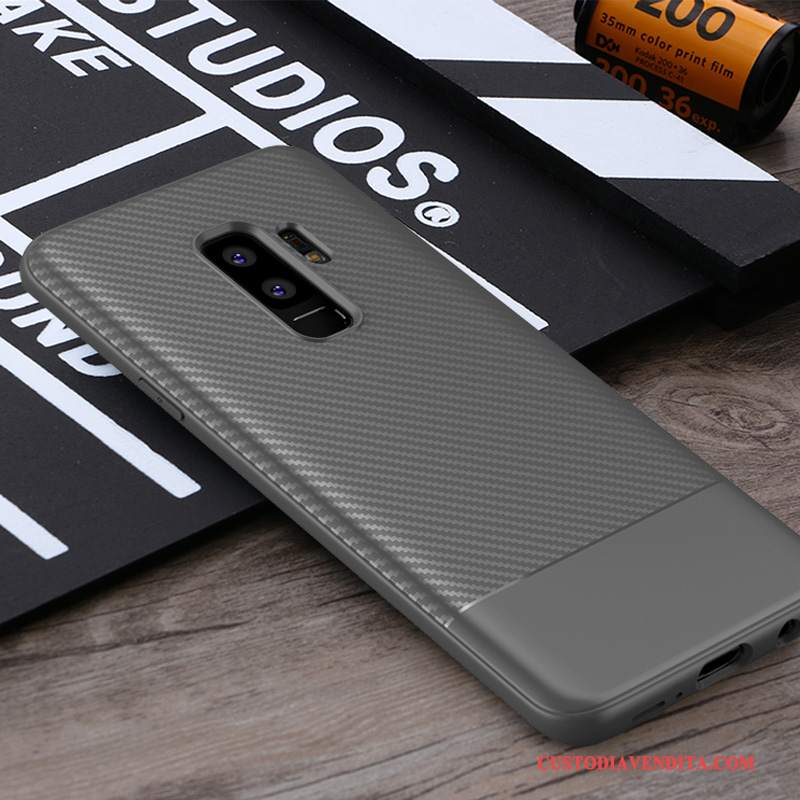 Custodia Samsung Galaxy S9+ Protezione Tendenza Anti-caduta, Cover Samsung Galaxy S9+ Rossotelefono