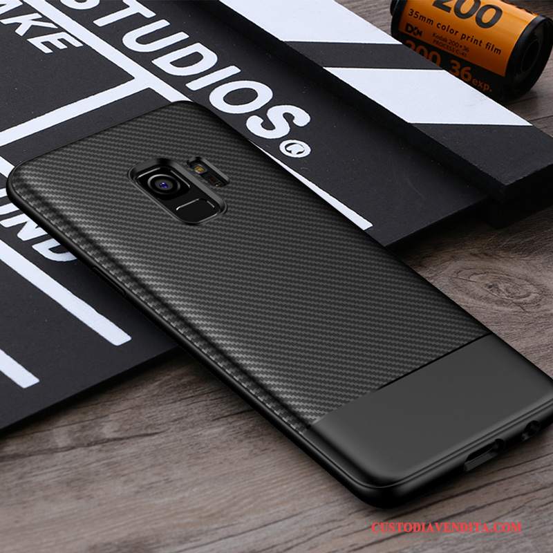 Custodia Samsung Galaxy S9 Protezione Tendenza Tutto Incluso, Cover Samsung Galaxy S9 Grigio Colore Profondo