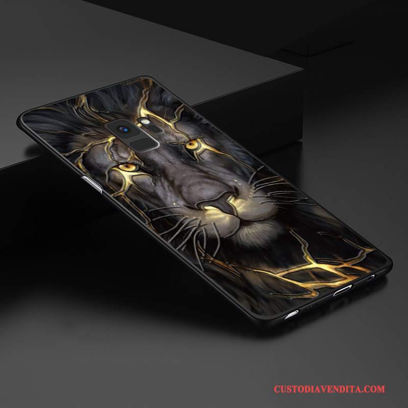 Custodia Samsung Galaxy S9+ Protezione Tridimensionale Stile Cinese, Cover Samsung Galaxy S9+ Colore Anti-caduta Personalizza